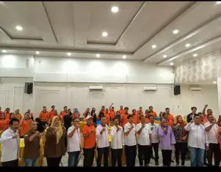 Lokakarya UMKM Lidi Sawit BPDPKS dan Aspek-PIR Indonesia di Kisaran Bikin Petani Tersenyum