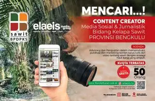 Setelah Jambi, Elaeis Media Group kembali Bikin Pelatihan di Bengkulu, Buruan Daftar!