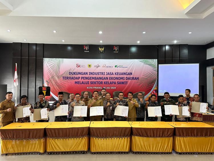 Luncurkan Program SERAYA di Labusel, OJK Sumut Lindungi Petani dan Pekerja Sawit