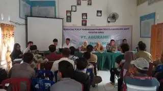 PT Aburahmi Gelar Konsultasi Publik Terkait AMDAL Pabrik Sawit