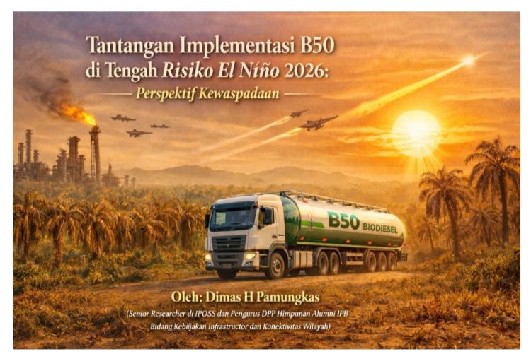 Tantangan Implementasi B50 di Tengah Risiko El Niño 2026: Perspektif Kewaspadaan