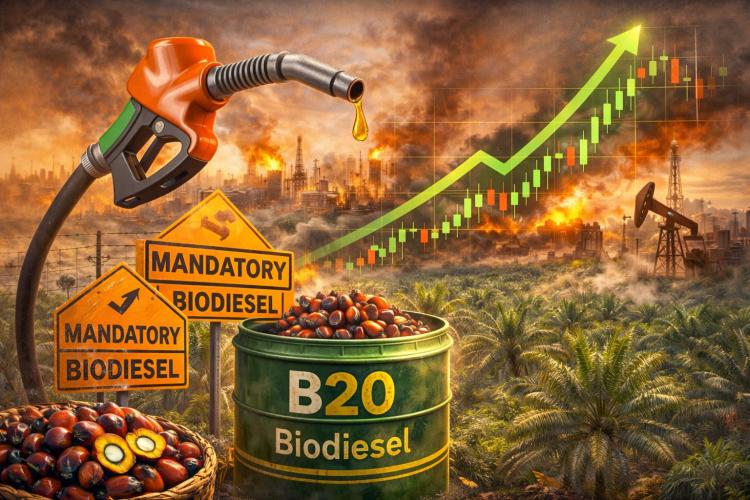 Mandat Biodiesel Jadi Bahan Bakar Reli Sawit 2026