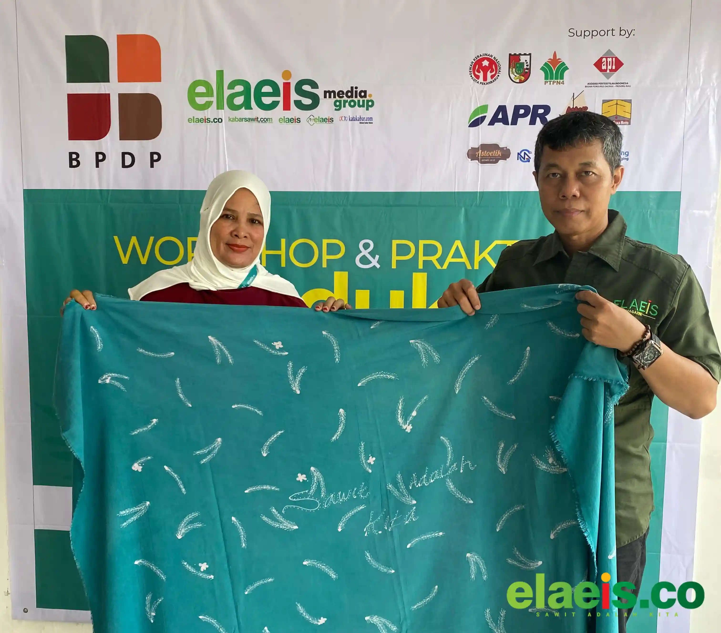 Batik Sawit Jadi Inovasi Baru Bagi Pengrajin Batik dan Pelaku UMKM di Riau