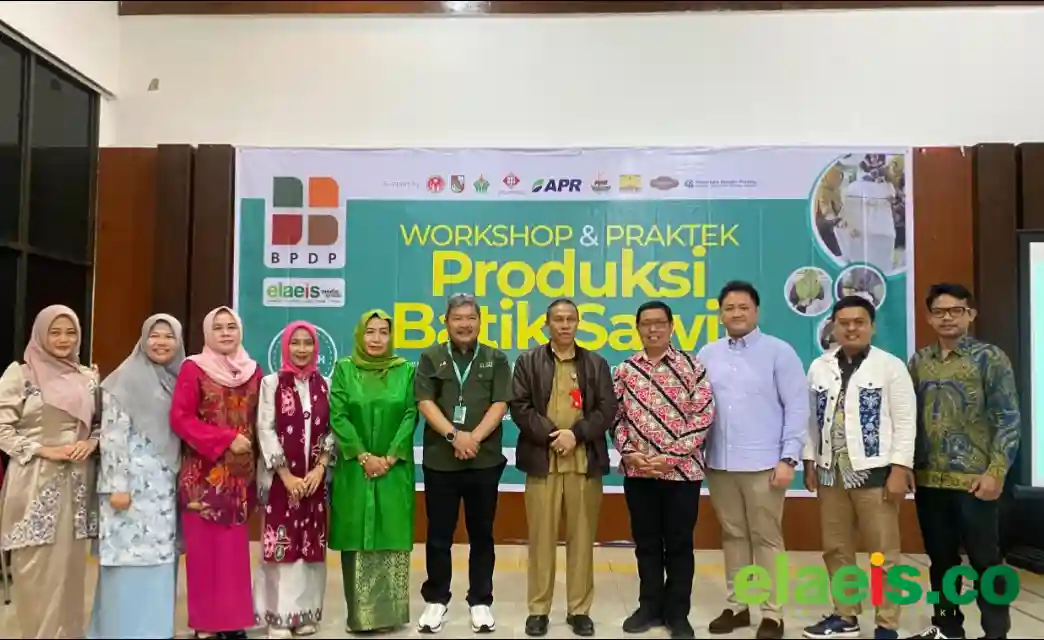 Elaeis Media Group Gelar Workshop Batik Sawit, Pengrajin di Riau Naik Kelas!