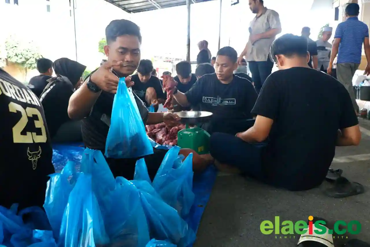 PTPN IV PalmCo Salurkan 150 Ton Daging Kurban untuk 120 Ribu Paket di Seluruh Indonesia