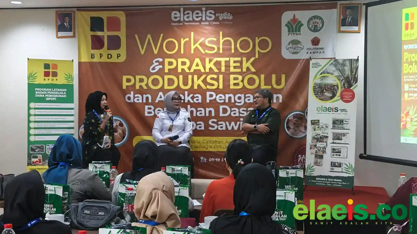 Bersama BPDP, Elaeis Media Group Kenalkan Bolu dari Sawit di Kota Jambi