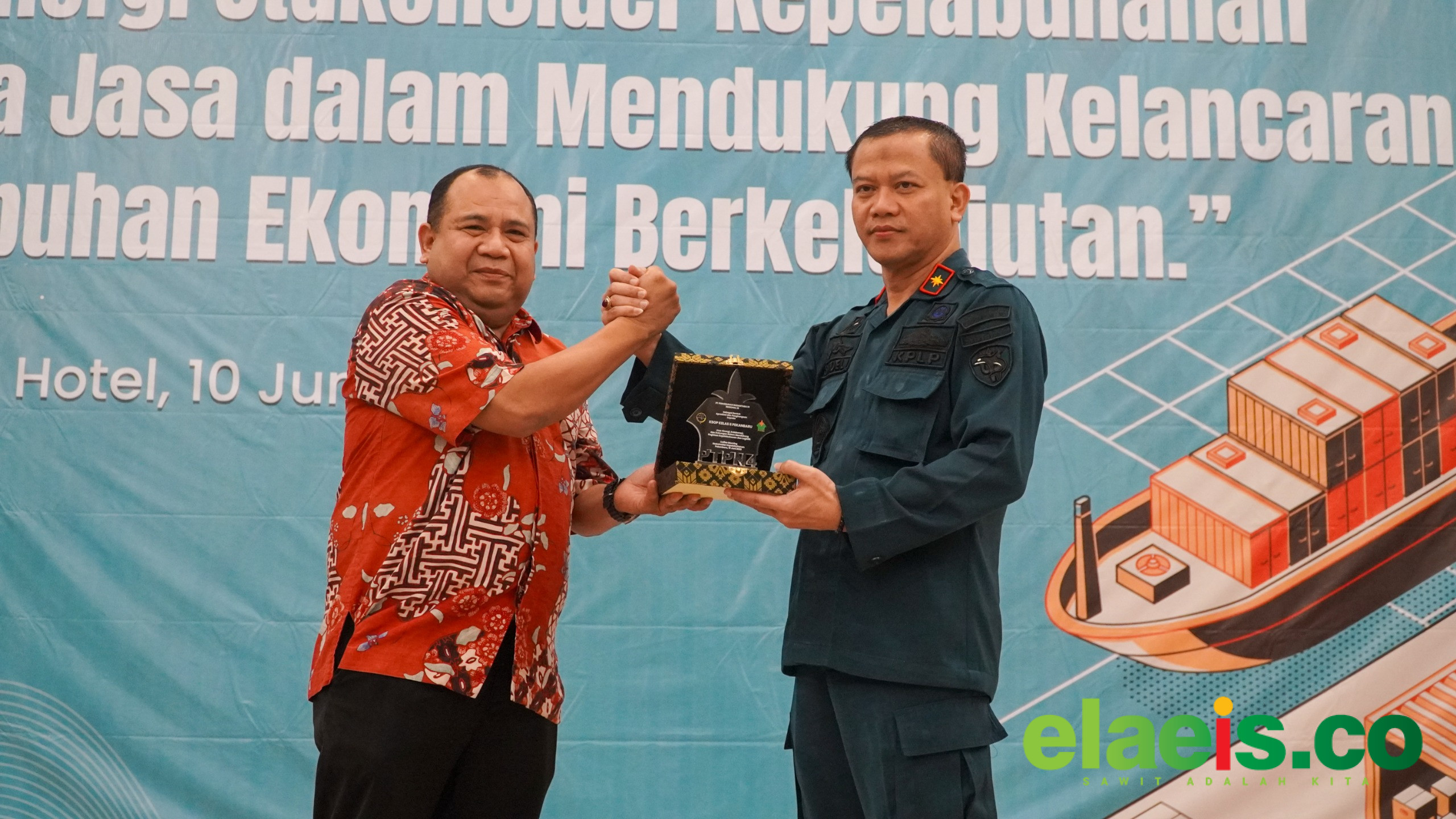PTPN IV Dukung KSOP Pekanbaru Satukan Stakeholder Perkuat Rantai Logistik Riau