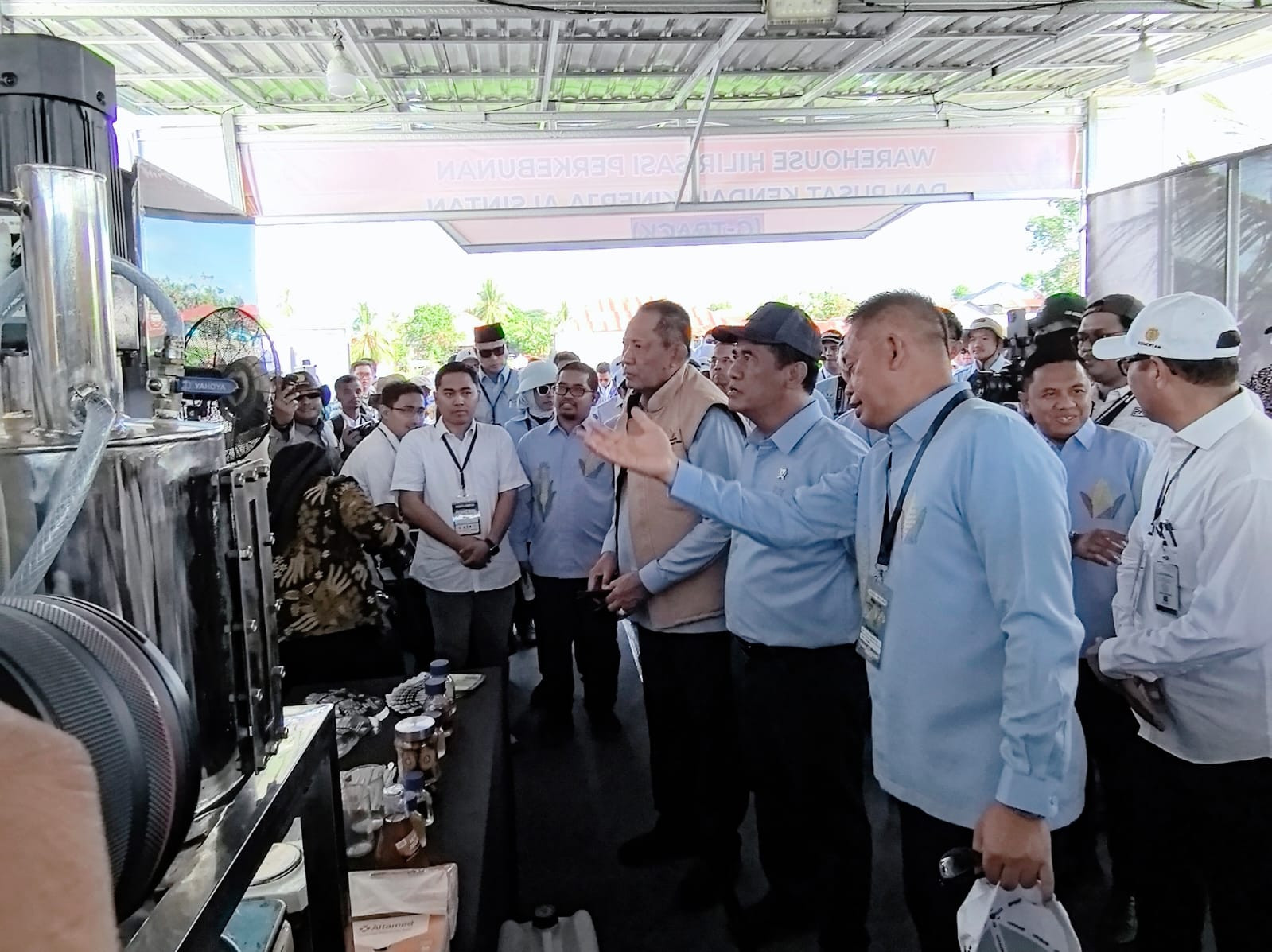 Optimis Swasembada Energi, Mentan Amran Lihat Langsung Teknologi Hilirisasi CPO Jadi B100 di PENAS XVII Gorontalo