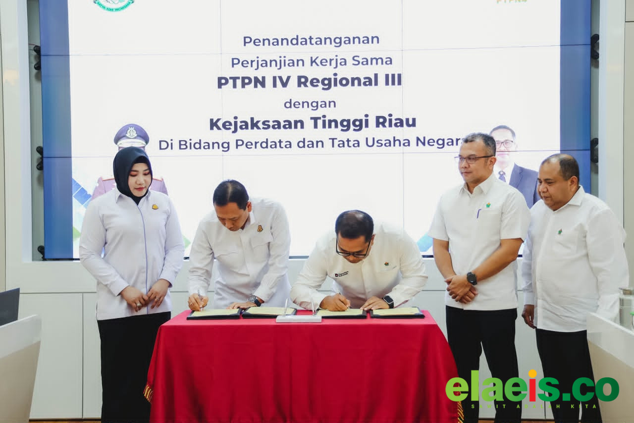 PTPN IV Regional III-Kejati Riau Perkuat Sinergi Kawal Transformasi Bisnis Berkelanjutan