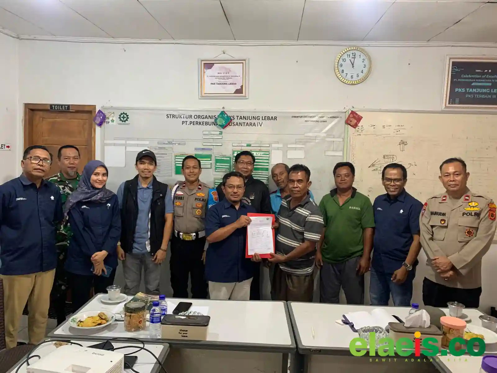 PTPN IV Regional IV Pastikan PKS Tanjung Lebar Hanya Terima TBS Legal, Perkuat Komitmen Cegah Buah Sawit Ilegal