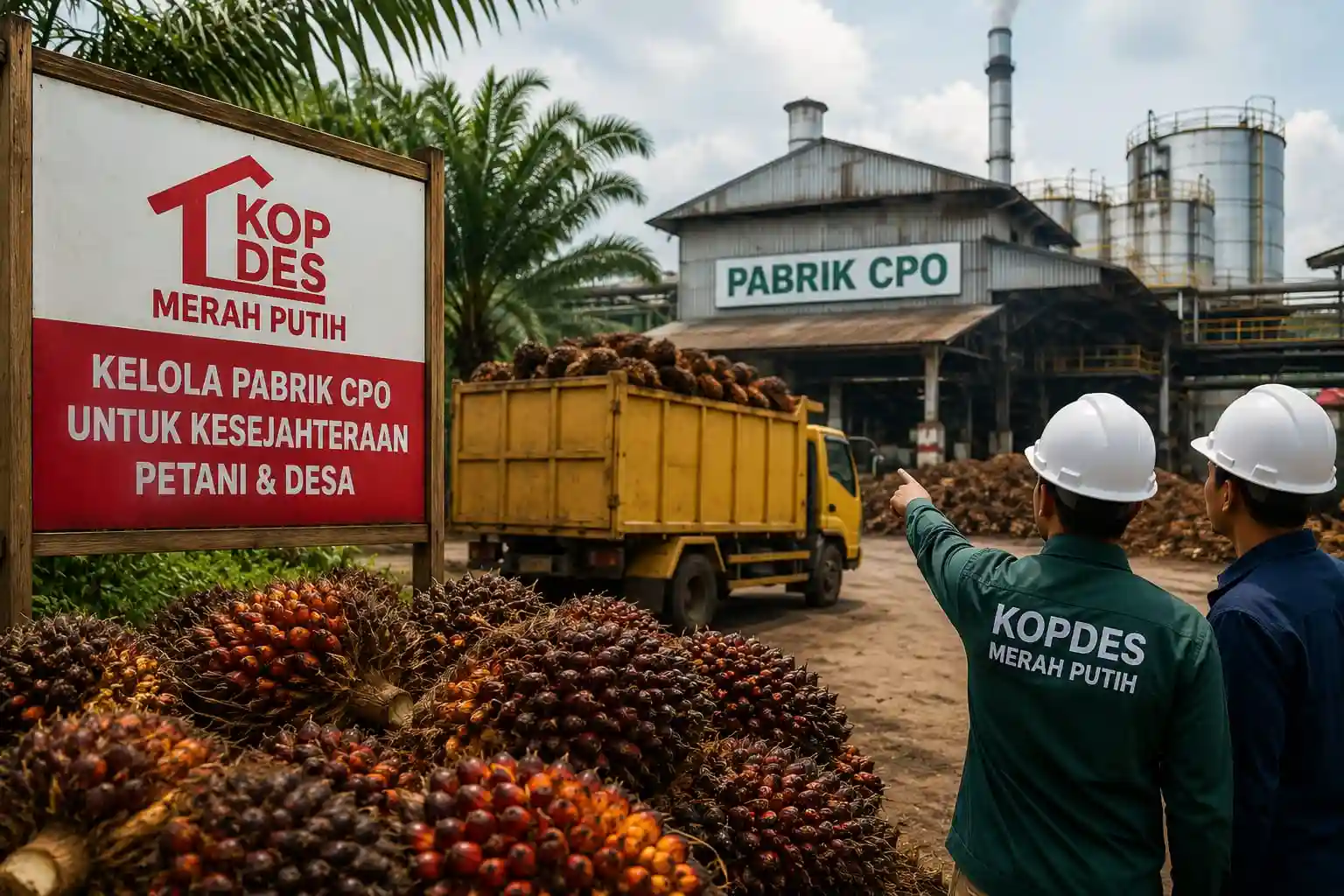 GAPKI Khawatir Pabrik Minyak Sawit Dikelola Kopdes Merah Putih