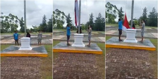 Tiga Remaja yang Turunkan Bendera di Kantor Bupati Akan Dikasih Hadiah